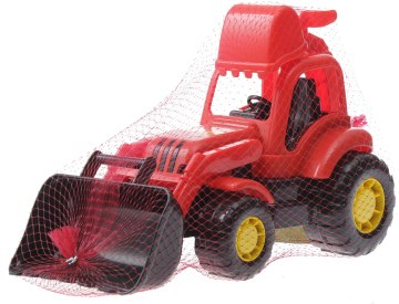 

Трактор-экскаватор "Крепыш", красно-черный - Полесье (20-403747)