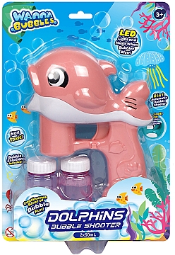 

Мыльные пузыри "Дельфин. Dolphins Bubble Shooter", 160 мл, розовый - Wanna Bubbles (20-1003745)