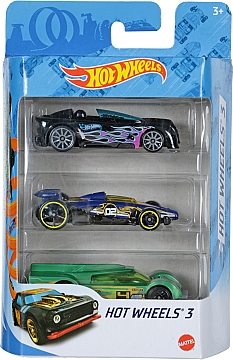 

Набор автомобилей (3 шт.) подарочный, corvette 61 - Hot Wheels Mattel (20-1007966)