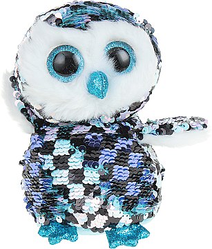 

Мягкая игрушка Flippables "Голубая сова", 15 см - Ty Toys (20-814720)