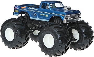 

Суперувеличенная машинка-внедорожник серии "Monster Trucks", Bigfoot - Hot Wheels Mattel (20-999304)