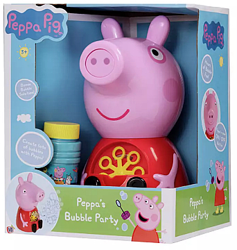 

Игровой набор с мыльными пузырями "Баббл-машина" - Peppa Pig HTI (20-985355)