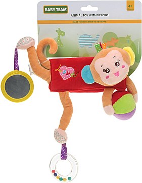 

Мягкая игрушка на кроватку/коляску, обезьянка - Baby Team (20-550247)
