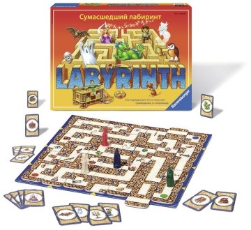 

Настольная игра "Сумасшедший лабиринт" - Ravensburger (20-218327)