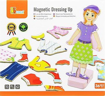

Набор "Гардероб девочки" - Viga Toys (20-545189)