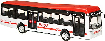 

Автомодель Bbus Автобус, красный - Bburago (20-789958)