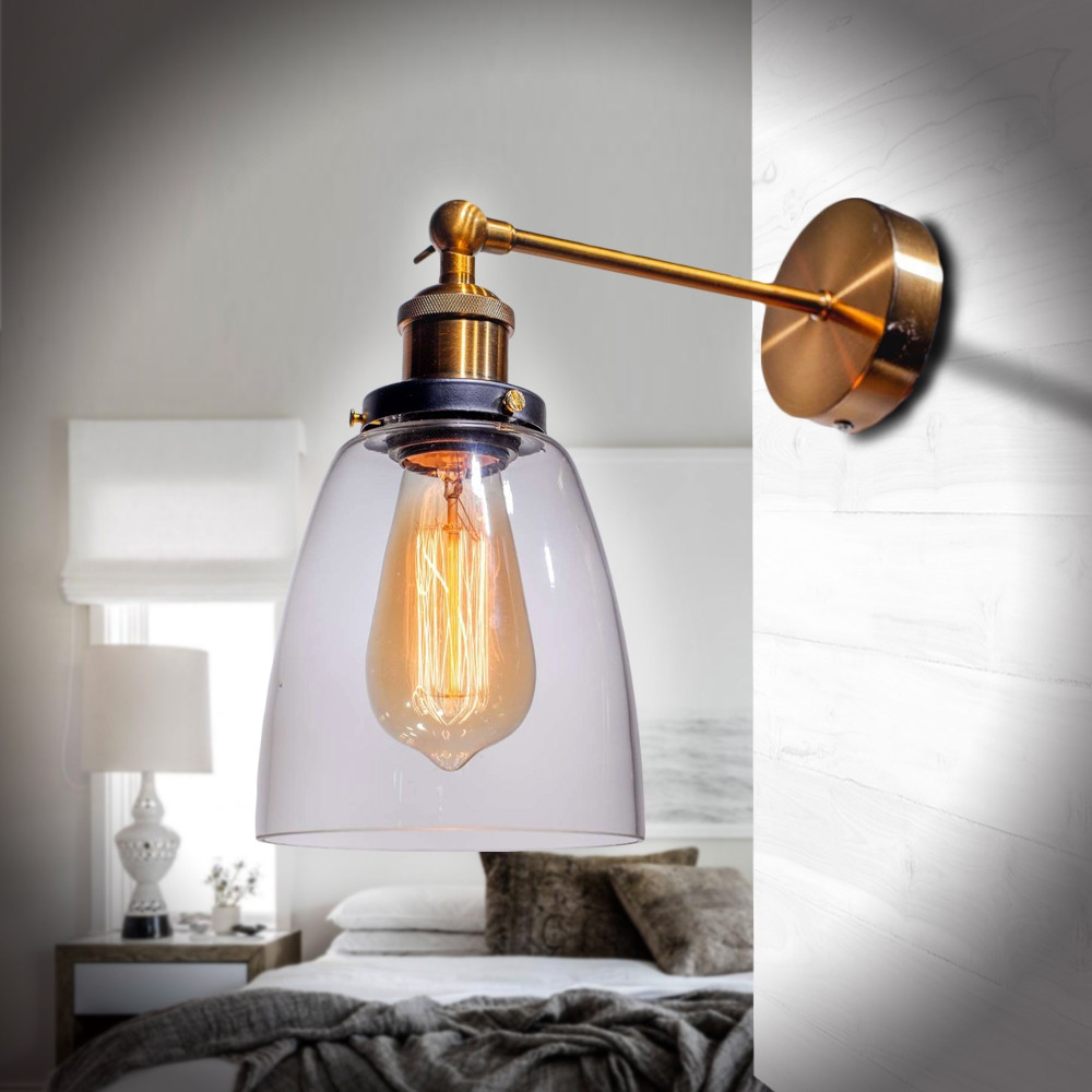 

Бра loft Gold/Clear d14см