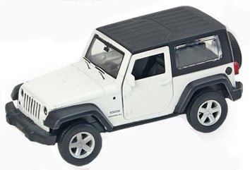 

Автомодель "Jeep Wrangler", мастшаб 1:43, белая - Автопром (20-519711)