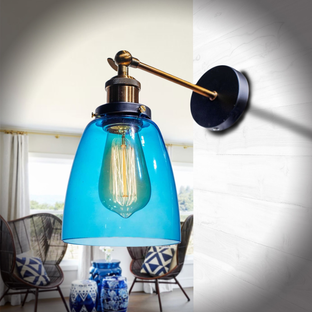 

Бра loft Black/Blue d14см