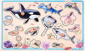 

Рамка-вкладыш "Океан" - Komarovtoys (20-950443)