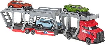 

Автотранспортер "City Car Carrier" с 3 машинками, 28 см, красный - Dickie Toys (20-747944)