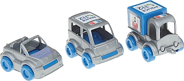 

Набор авто "Kid Cars Sport", полицейский - Wader (20-680106)