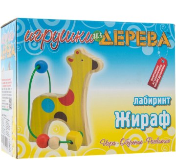 

Лабиринт "Жираф" - Мир деревянных игрушек (20-292707)