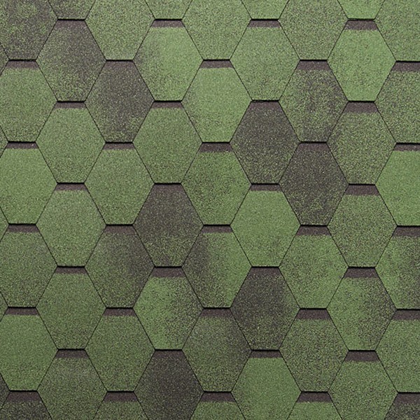 

Битумная черепица TEGOLA SUPER MOSAIK Северная хвоя
