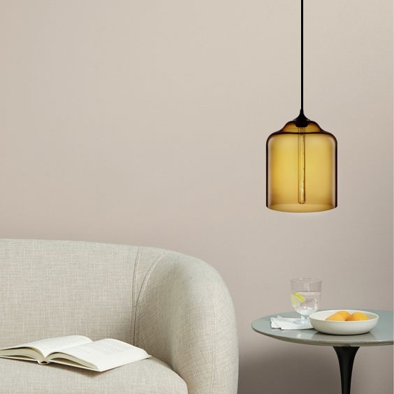 

ПОДВЕС LOFT GLASS AMBER D24/H30