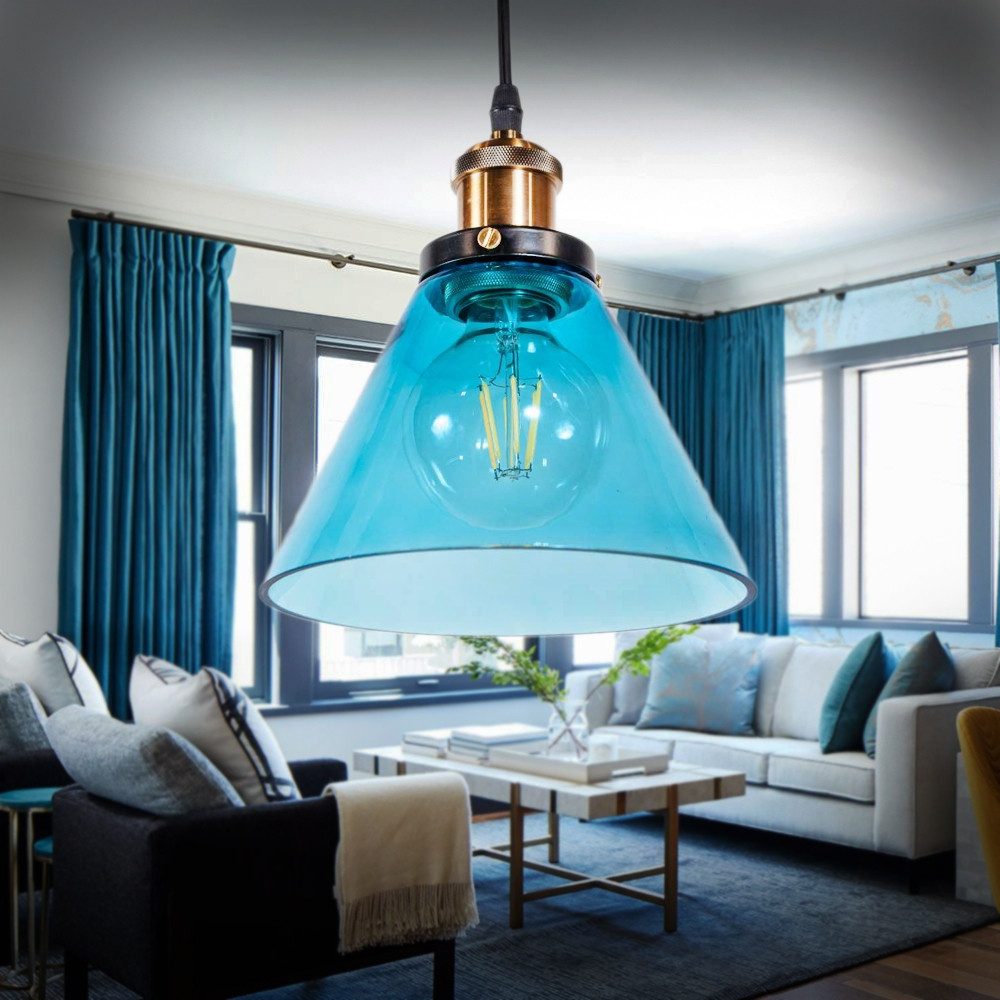 

Подвес потолочный loft blue d18 h14 см