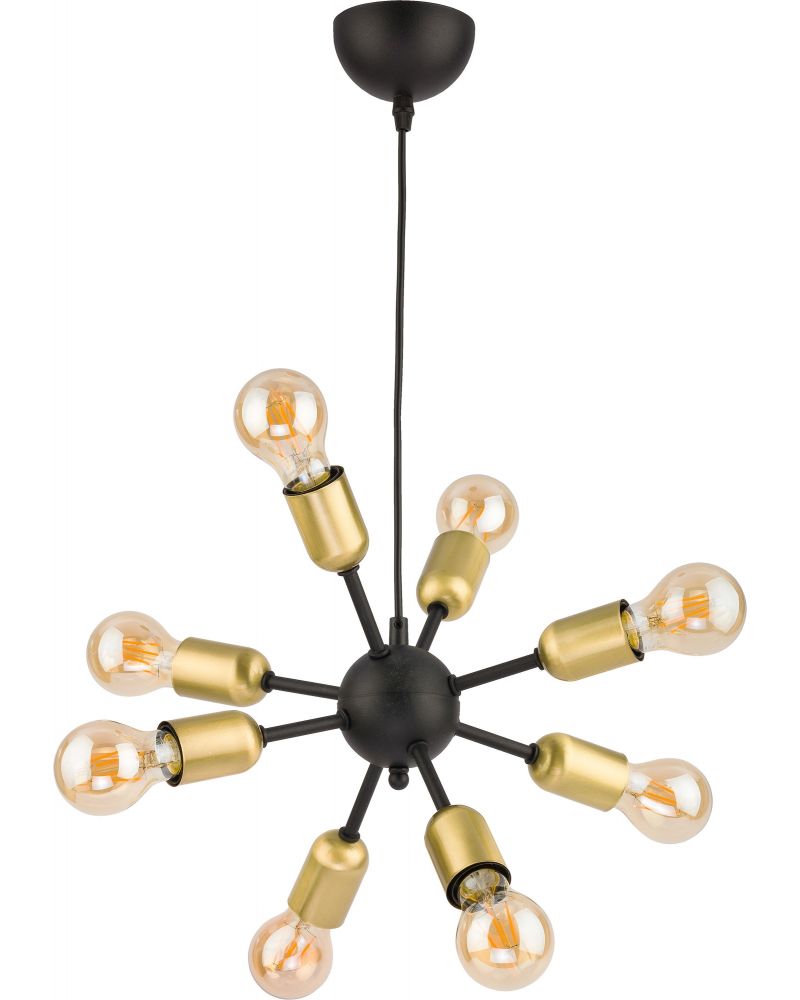 

Люстра подвесная TK Lighting 1468 Estrella Black