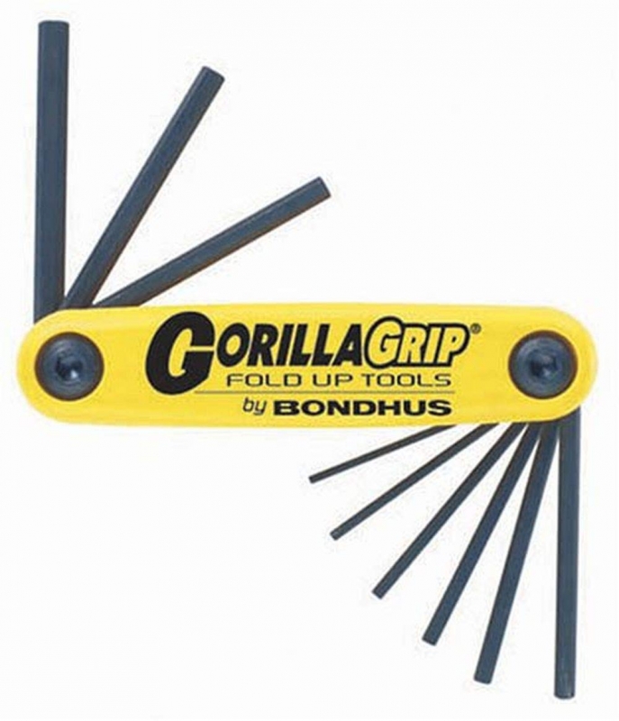 

Набор дюймовых шестигранников Bondhus 12591 GorillaGrip 5/64-1/4-дюйма