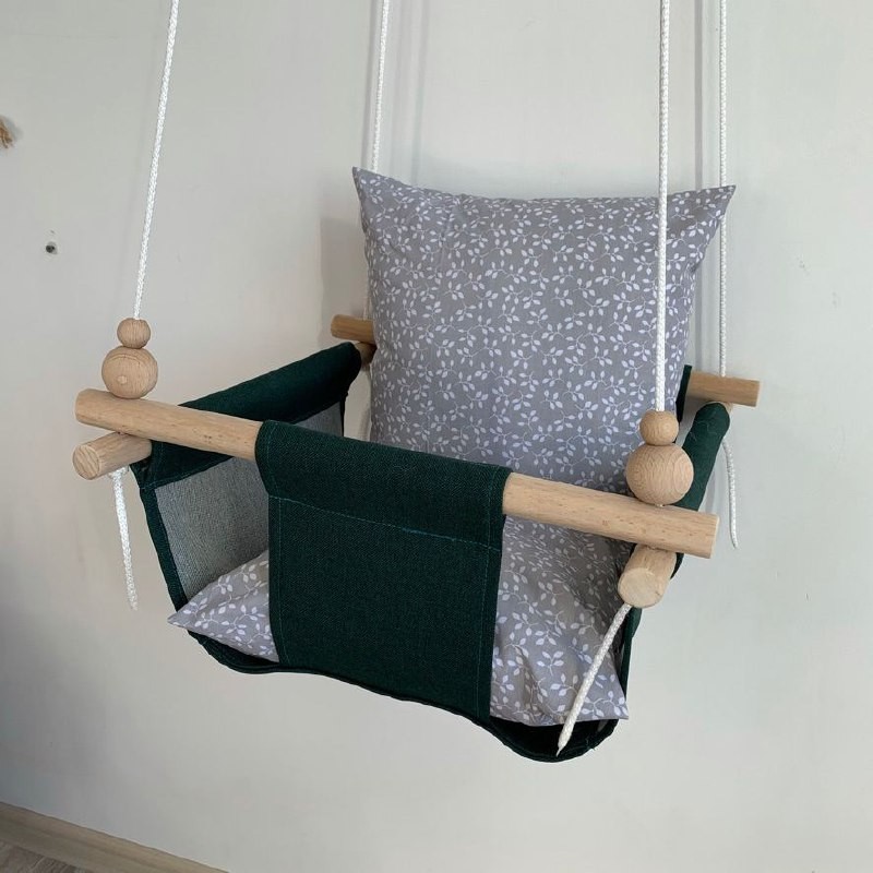 

Детская качеля Infancy Веточки, Зеленая основа