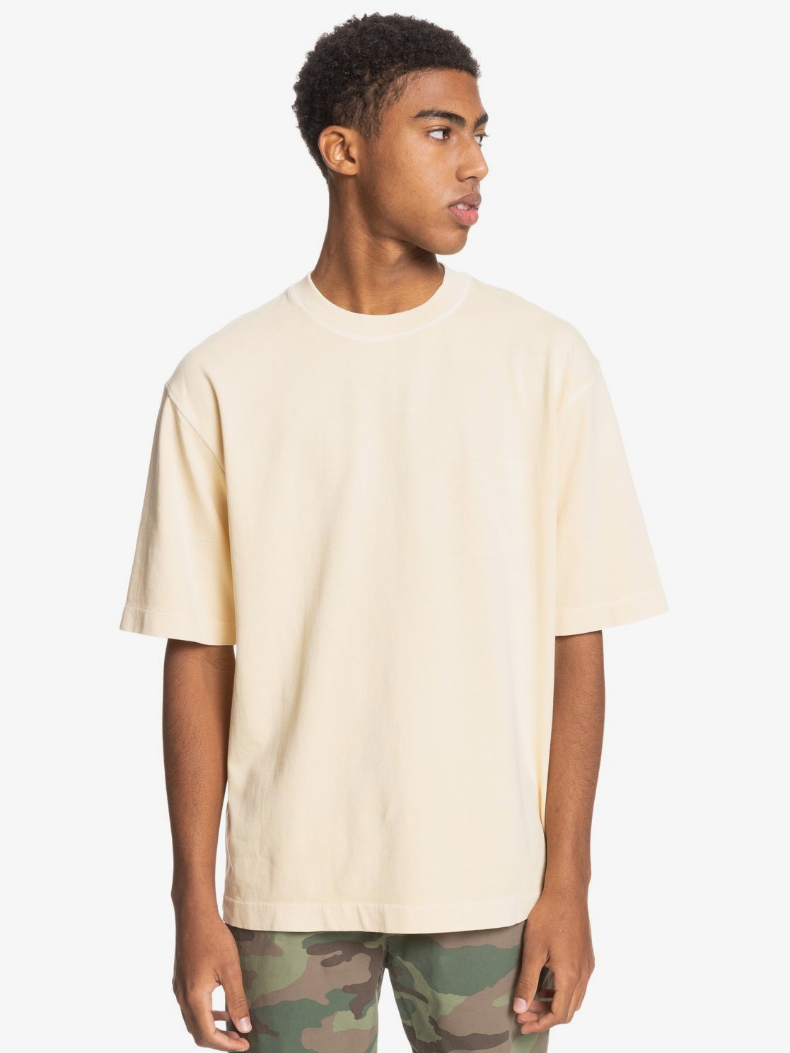 

Футболка Quiksilver GENERALECHO EQYKT04105 XL Antique White/Solid