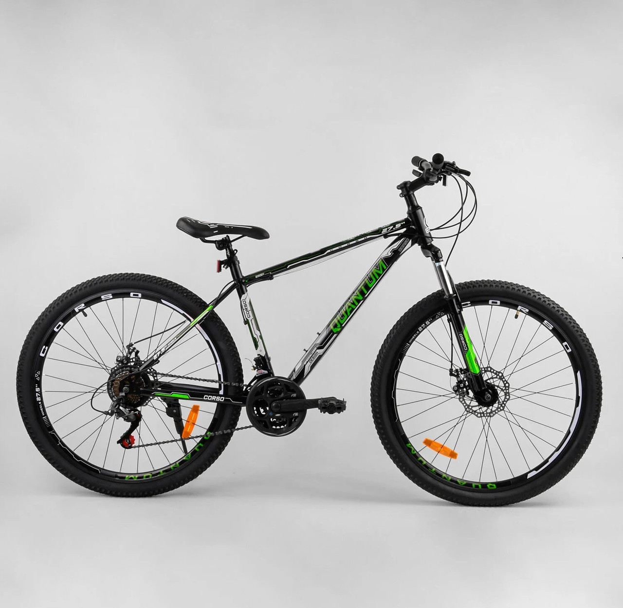 

Велосипед Спортивный Corso «QUANTUM» 27.5" 31093 зеленый 03552