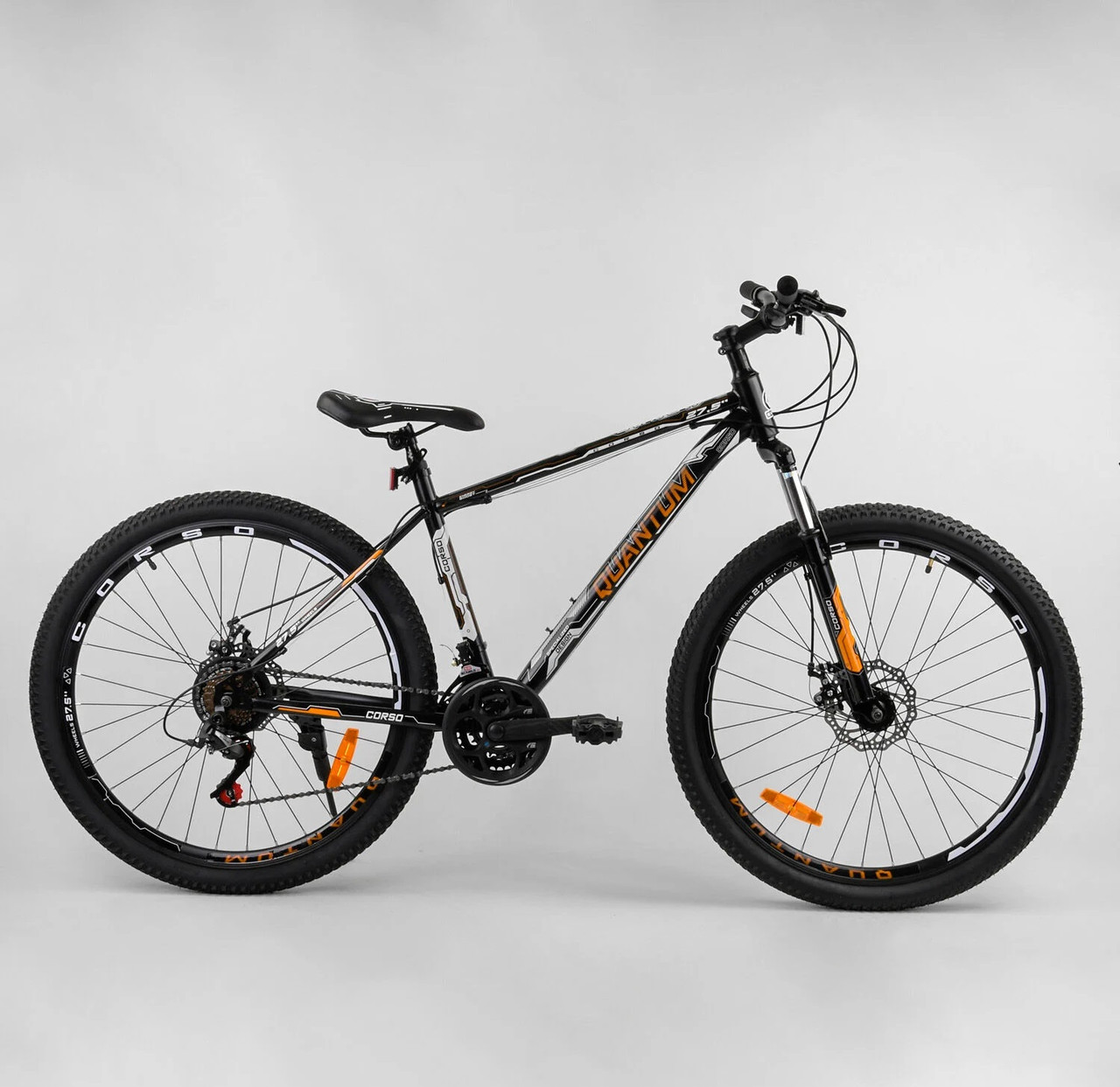 

Велосипед Спортивный Corso «QUANTUM» 27.5" 11593 черный 03553