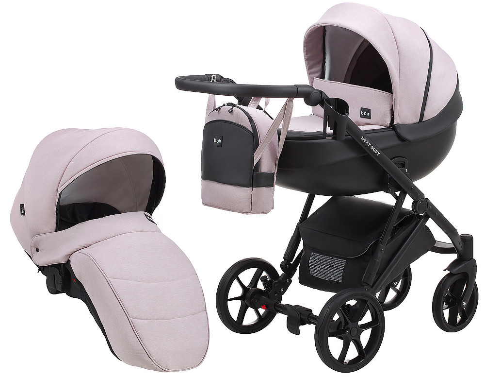 

Коляска 2 в 1 Bair Next Soft бежевый 625271
