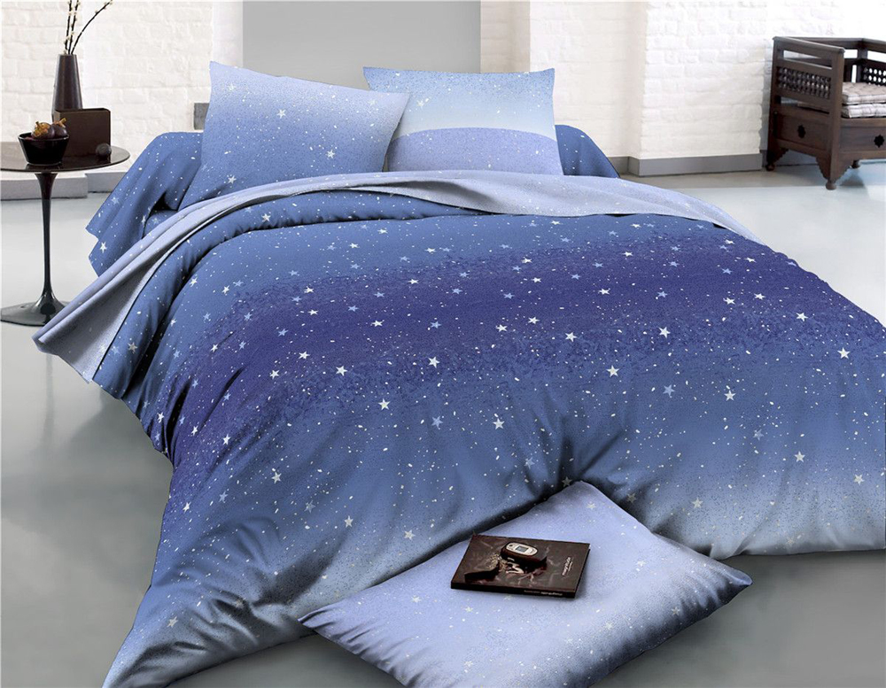 

Комплект постельного белья MirSon Сатин 22-1276 Starry sky King Size