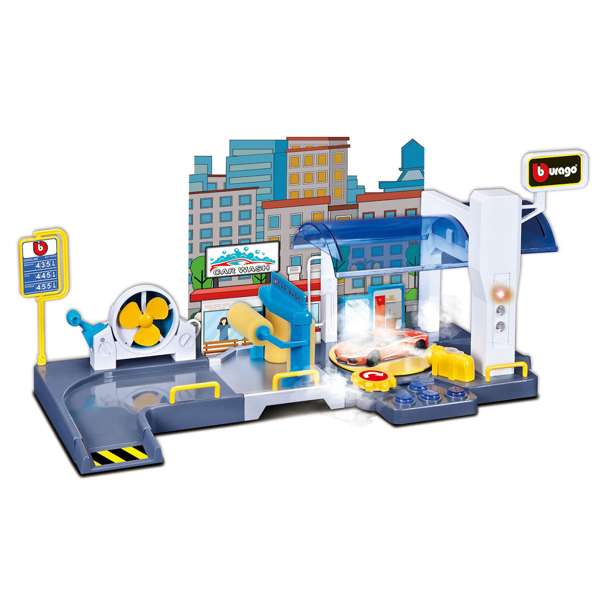 

Игровой набор Bburago - АВТОМОЙКА N (1 машинка, 1:43)