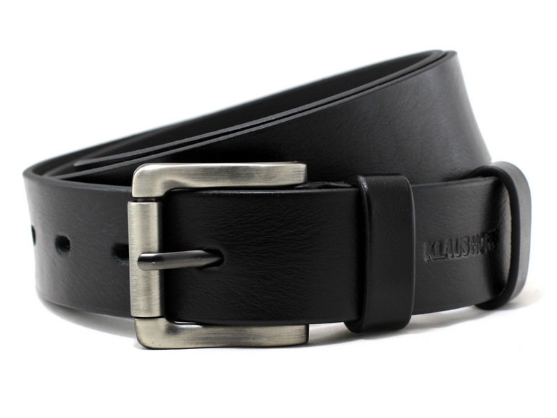 

Кожаный ремень Klaus Hoff (140-551) 110-145 см черный