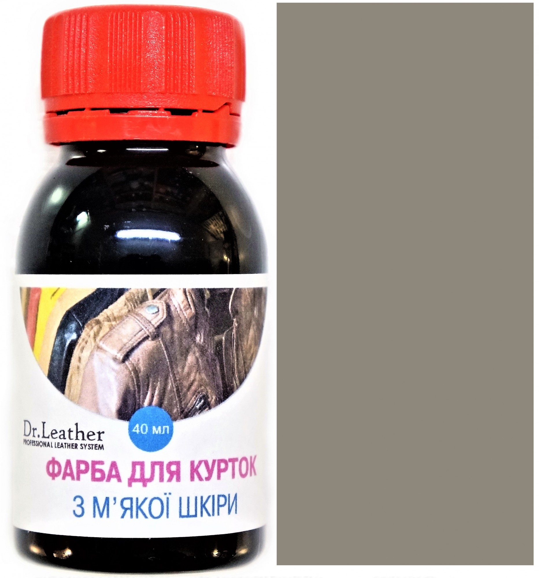 

Фарба для м'якої шкіри DrLeather Touch Up Pigment 40мл Alloy