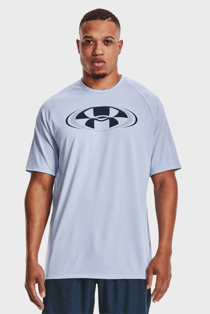 

Мужская голубая футболка UA TECH 2.0 CIRCUIT SS-BLU Under Armour  1361699-438, Мужская голубая футболка UA TECH 2.0 CIRCUIT SS-BLU Under Armour S 1361699-438
