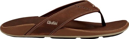 

Мужские вьетнамки, сланцы OluKai Nui Flip Flop Rum/Rum 41
