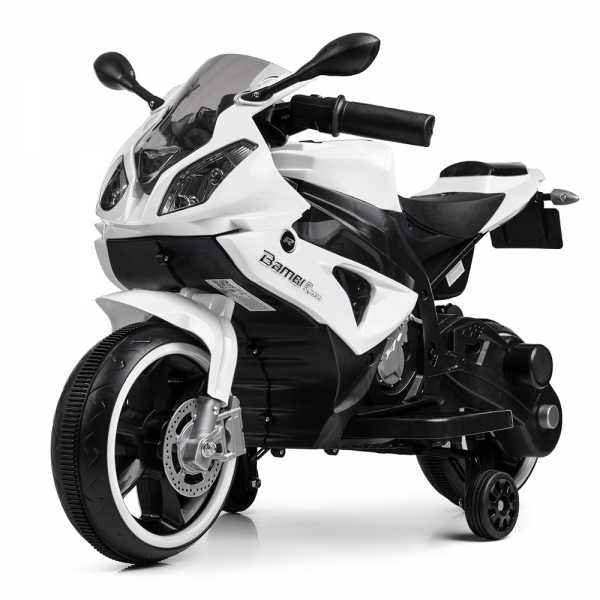 

Электро-/Веломобиль Мотоцикл Bambi Racer M 4103-1 Белый (SL00769)