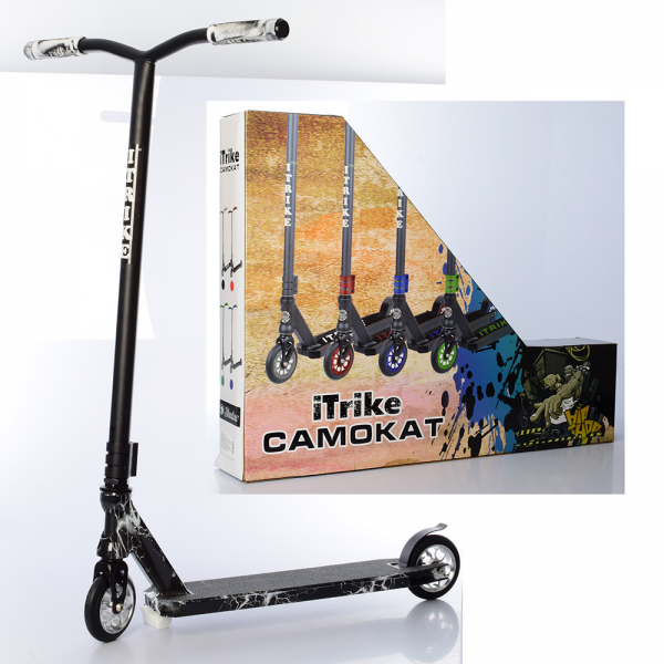 

Самокат iTrike SR 2-068-5-WP4 Черный с белым (SL00805)