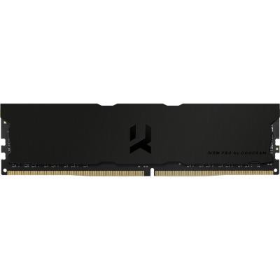 

Модуль памяти для компьютера DDR4 16GB 3600 MHz Iridium Pro Deep Black GOODRAM (IRP-K3600D4V64L18/16G)