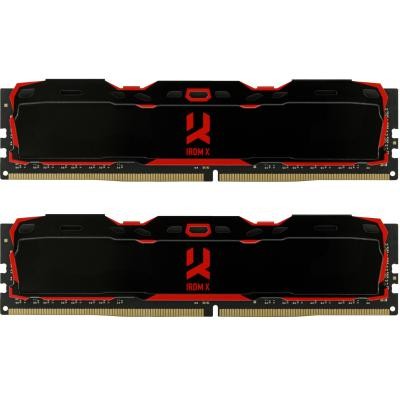 

Модуль памяти для компьютера DDR4 16GB (2x8GB) 2666 MHz IRDM Black GOODRAM (IR-X2666D464L16S/16GDC)