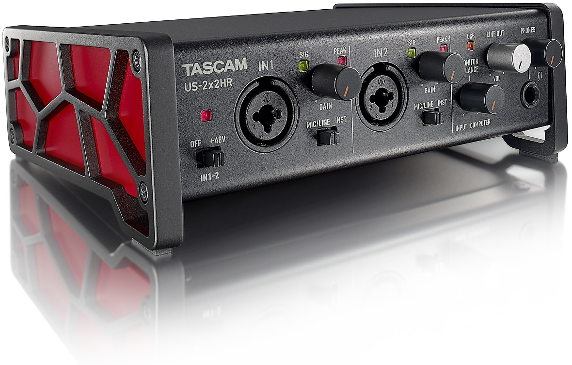 

Аудиоинтерфейс Tascam US-2x2HR