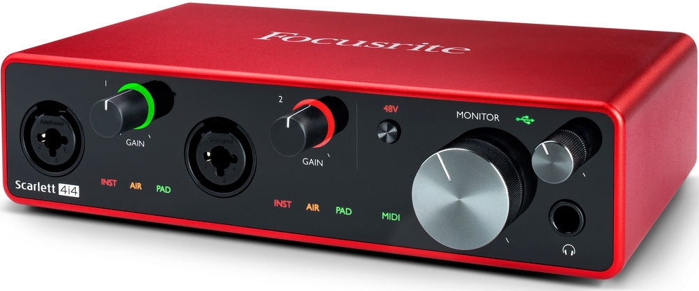 

Аудиоинтерфейс Focusrite Scarlett 4i4 (3Gen)