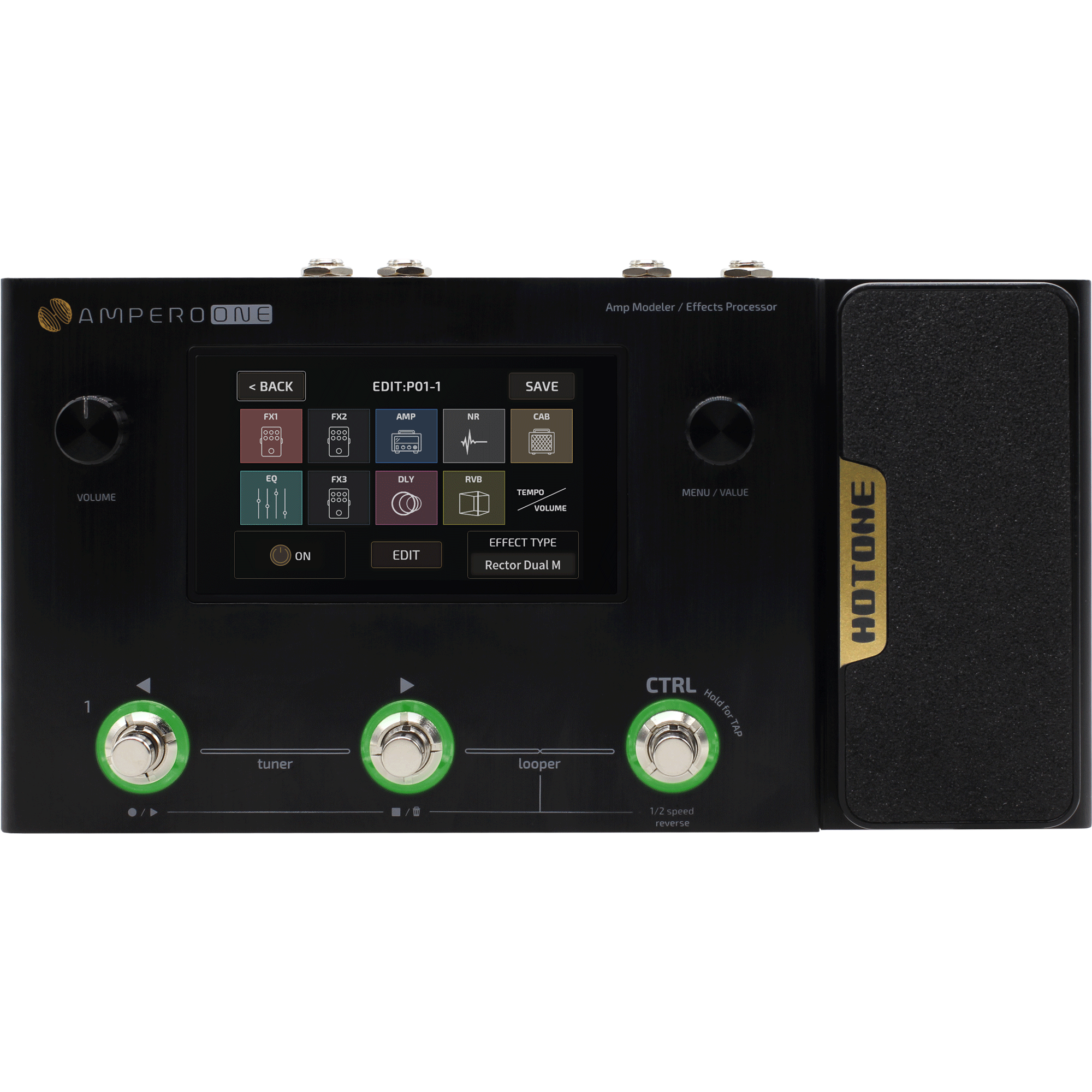 

Гитарный процессор Hotone Audio Ampero One