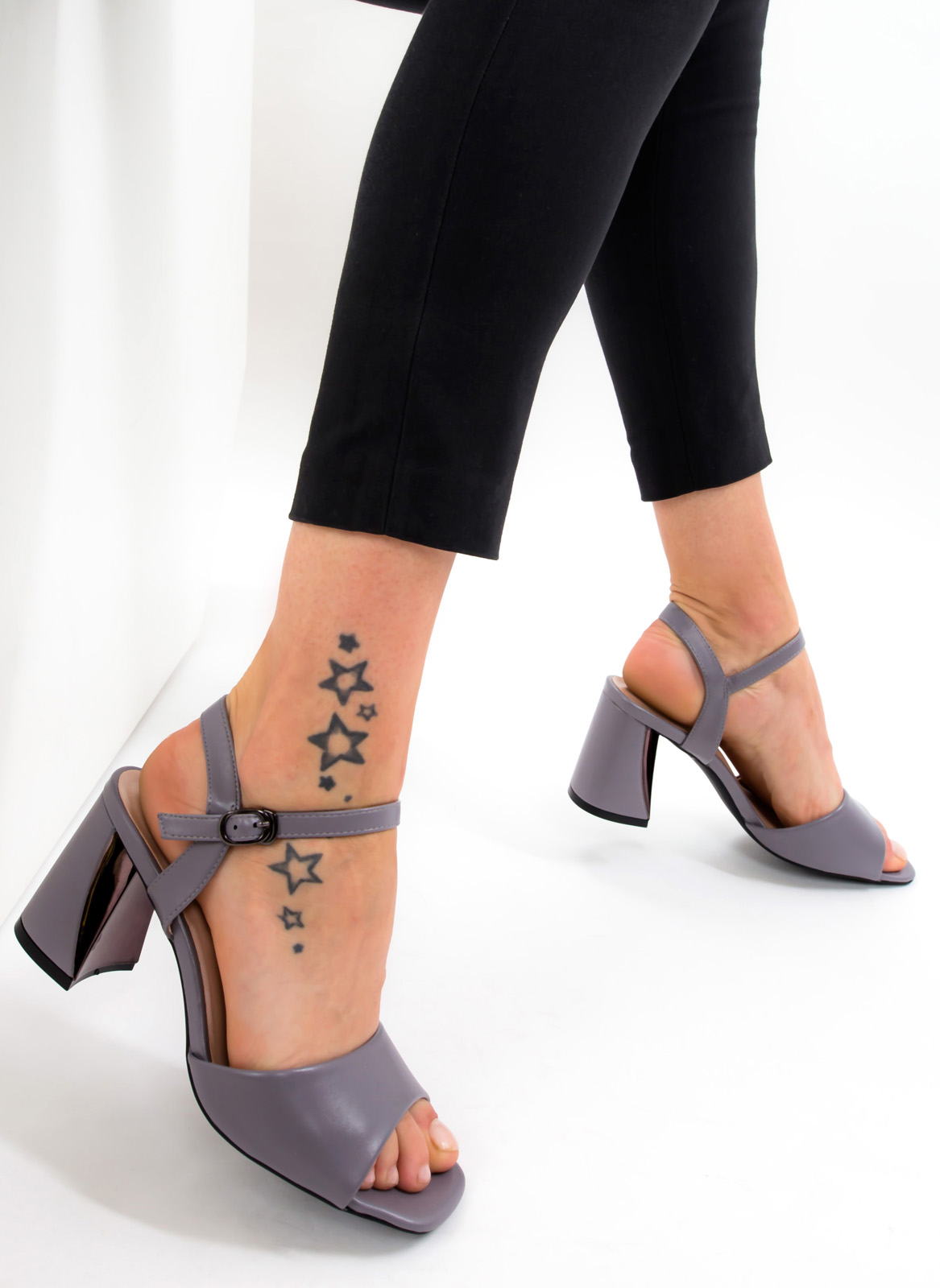 

Босоножки женские Meideli S18-3 grey серые 38