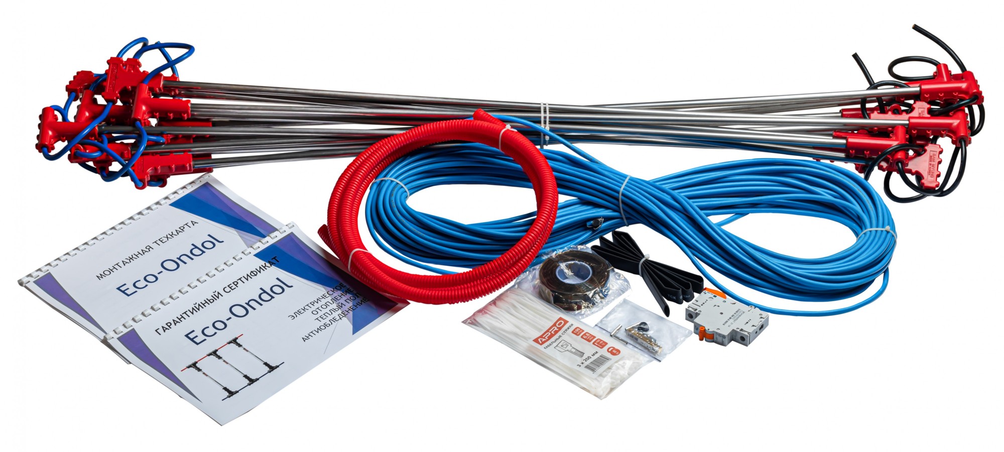 

Нагревающий стержень Eco Ondol 600 2.5м/136Вт