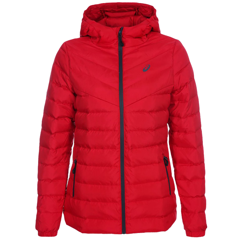 

Куртка женская Asics Down Hooded Jacket красная 2032A336-600 (L)