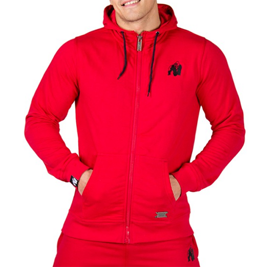 

Толстовка на молнии Classic Gorilla Wear S Красный
