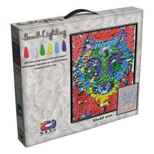 

Картина из глины Moon Light Clay Волк Окто 70073 (TC149178)