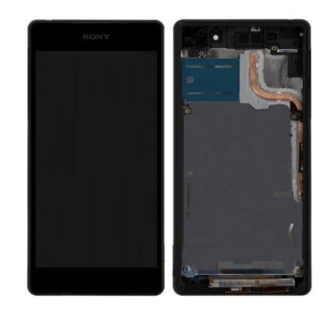 

Дисплей (экран) для Sony D6502 Xperia Z2 L50W, D6503 + тачскрин, цвет черный, с передней панелью High Copy