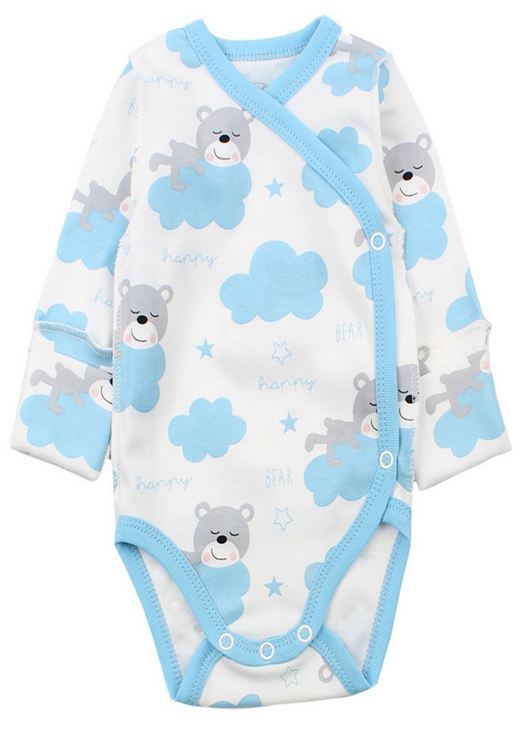 

Комбінезон ясельний Фламинго текстиль 146-217 р36 56см молочный 63009