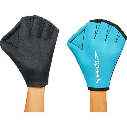 

Перчатки для аквафитнеса Speedo L Голубо-черный (60443027)