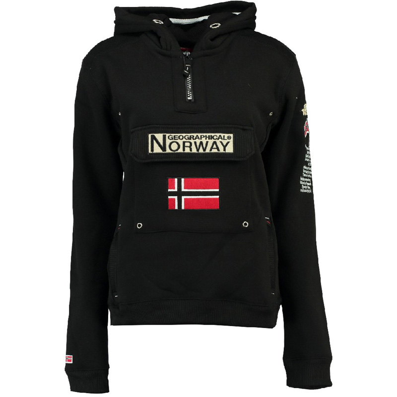 

Толстовка женская Geographical Norway черная SR638F-010 (S)