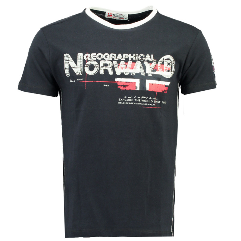 

Футболка мужская Geographical Norway синяя SR116H-450 (L)